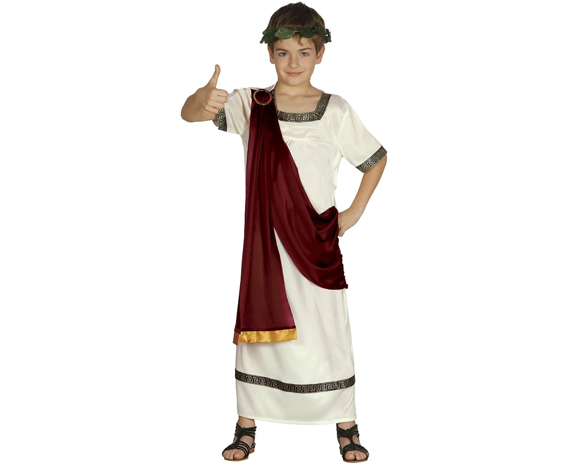 Zestaw dla dzieci Rzymianin (tunika, peleryna), 7–9 lat (137 cm)