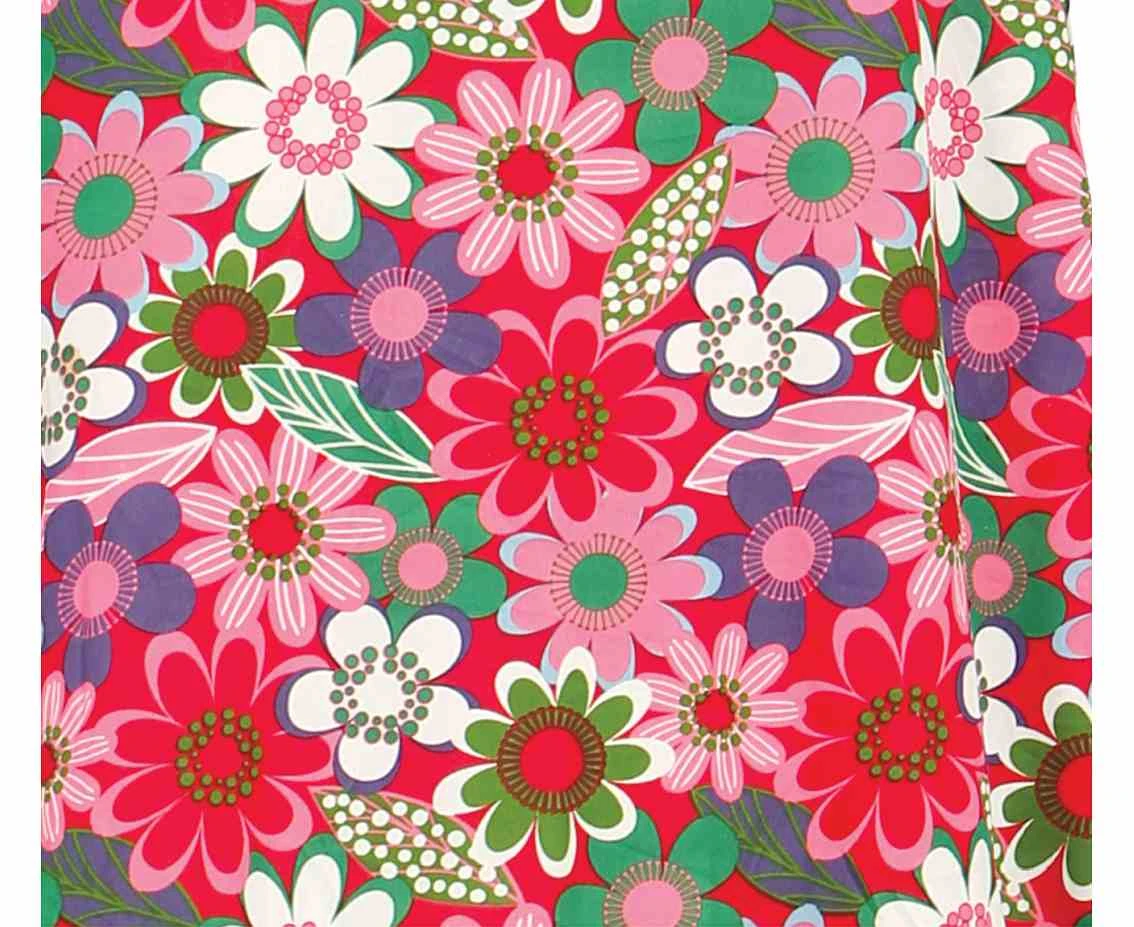 Strój Wesoły Hippie, rozm. 42–44 (L) (kamizelka, opaska, sukienka)