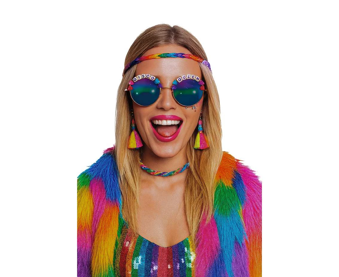 Okulary Królowa Disco
