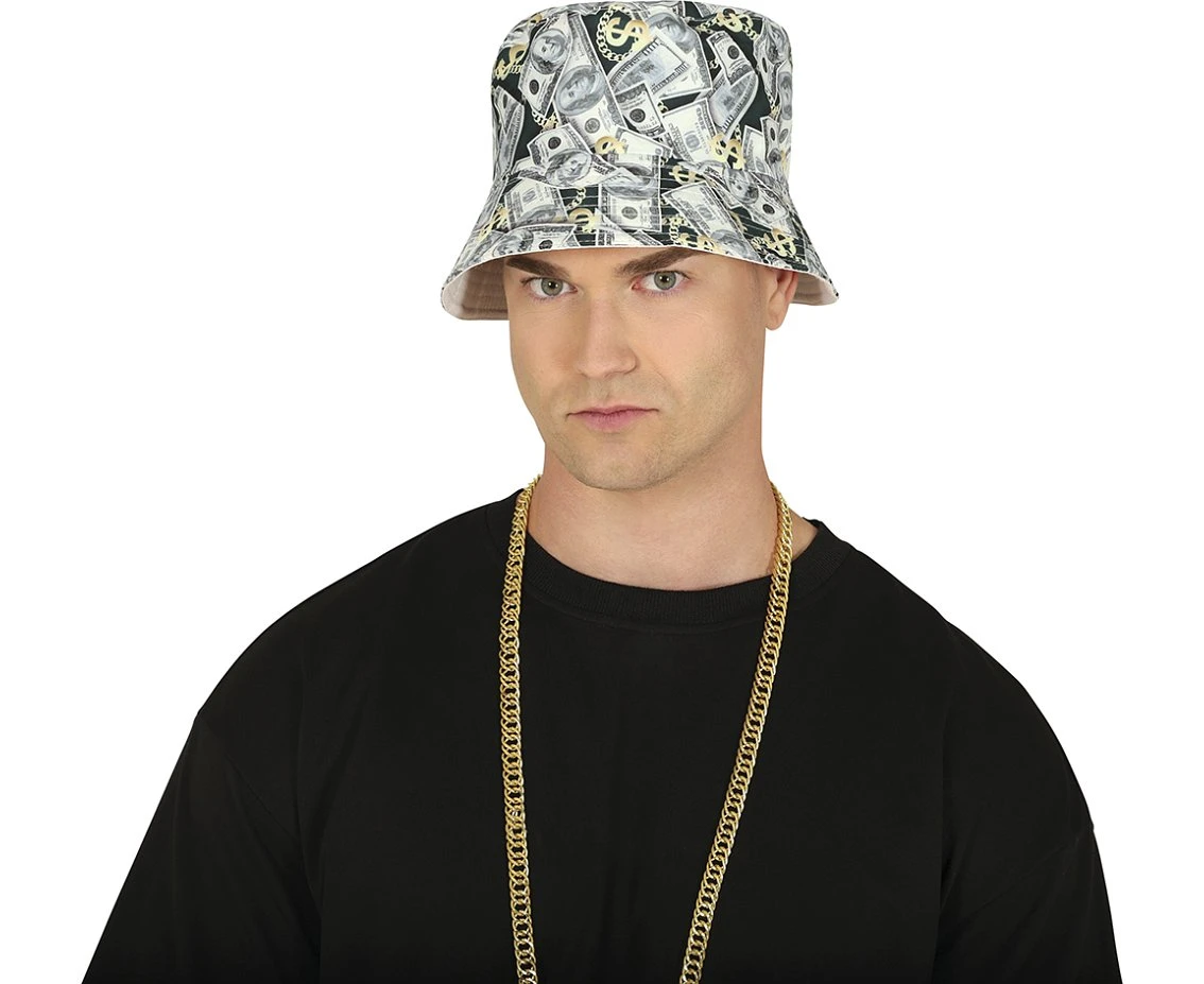 Kapelusz hip hop / raper w dolary