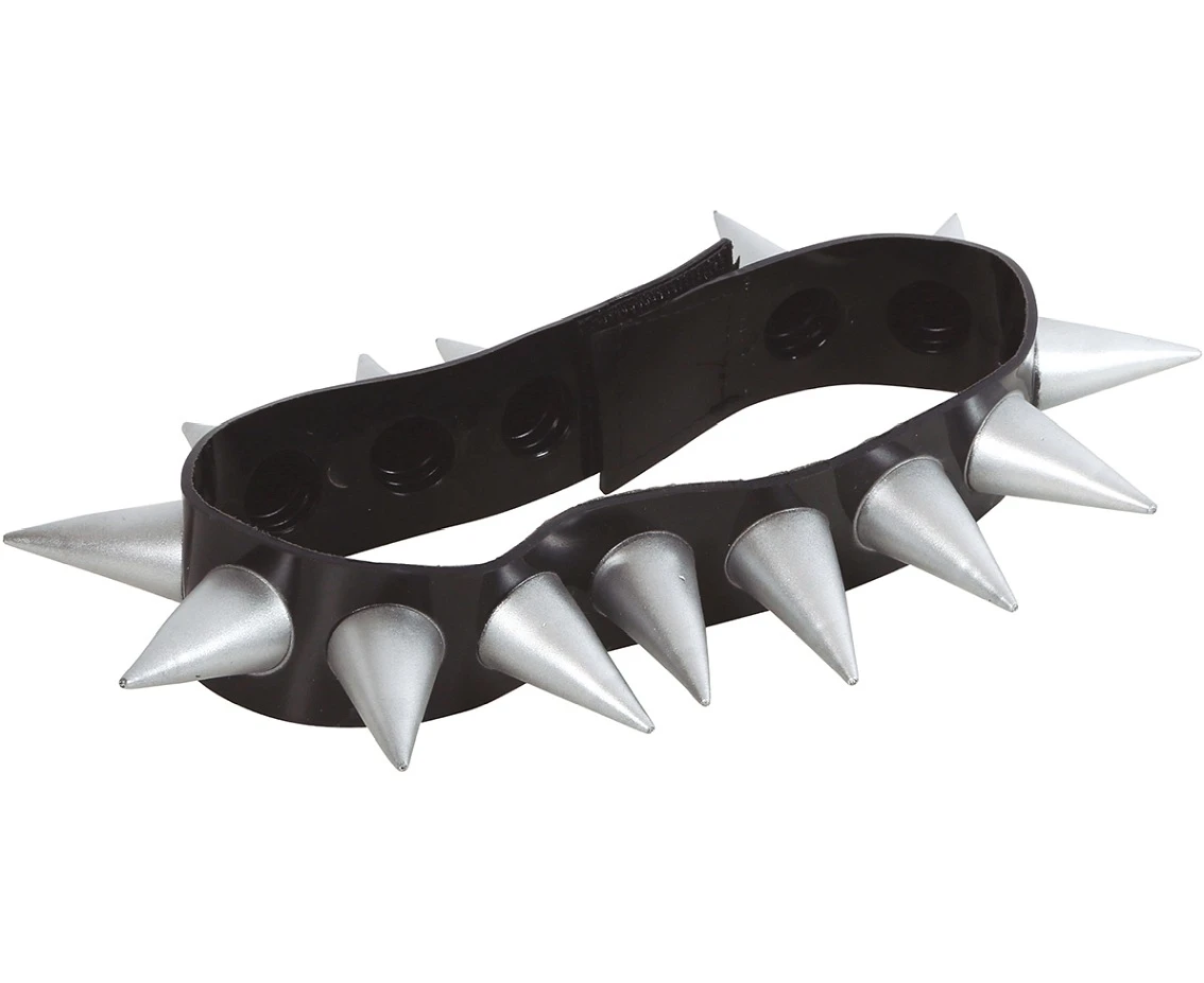 Choker obroża z kolcami ćwiekami styl punk, rock, gotycki