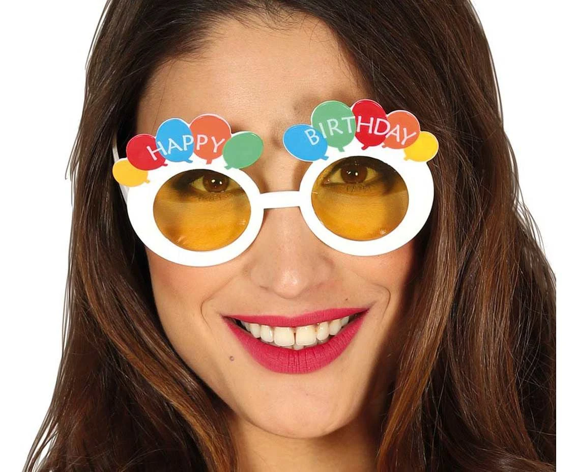 Okulary Happy Birthday