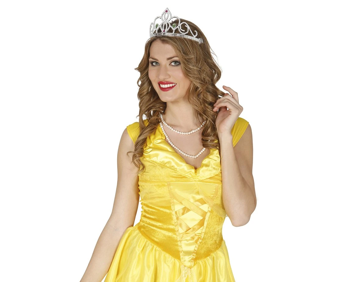 Tiara srebrna
