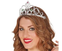 Tiara srebrna