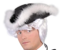 Kapelusz markiza, admirała, filcowy