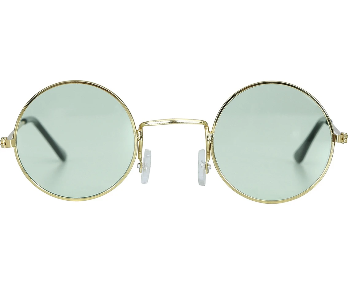 Okulary Hippie, zielone