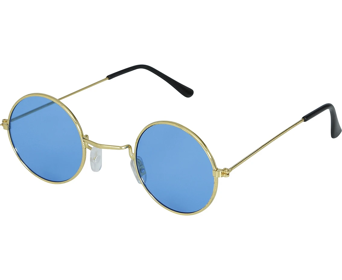 Okulary Hippie, niebieskie
