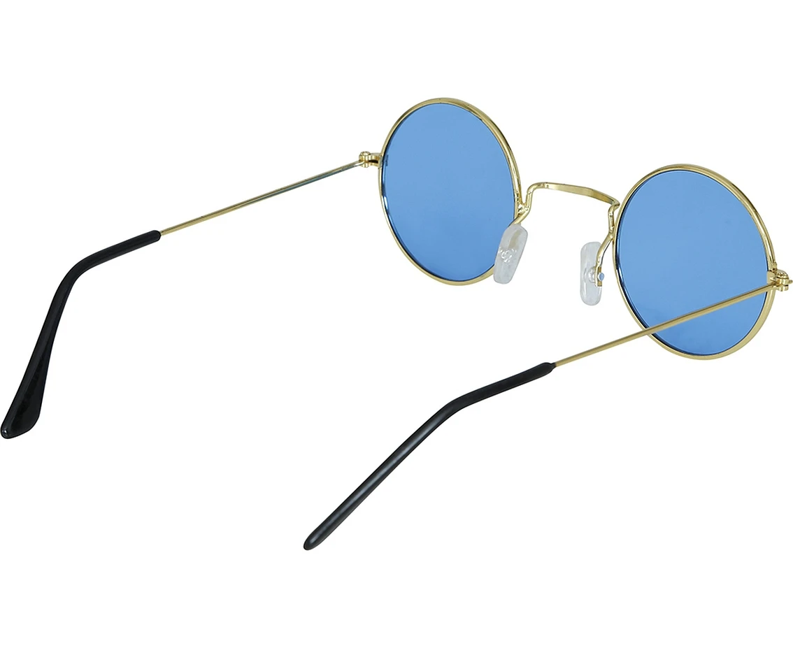 Okulary Hippie, niebieskie