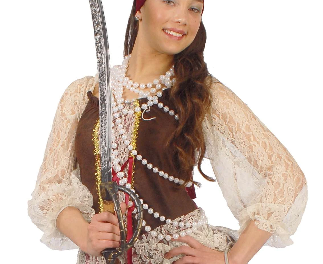 Naszyjnik z pereł, 140 cm