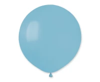 Balony Gemar 19", pastel baby blue, 25szt.