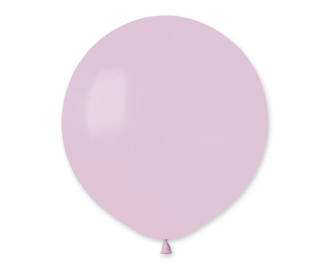 Balony Gemar 19", pastel liliowe, 25szt.