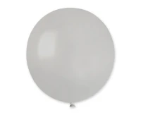 Balony Gemar 19", pastel szare, 25szt.