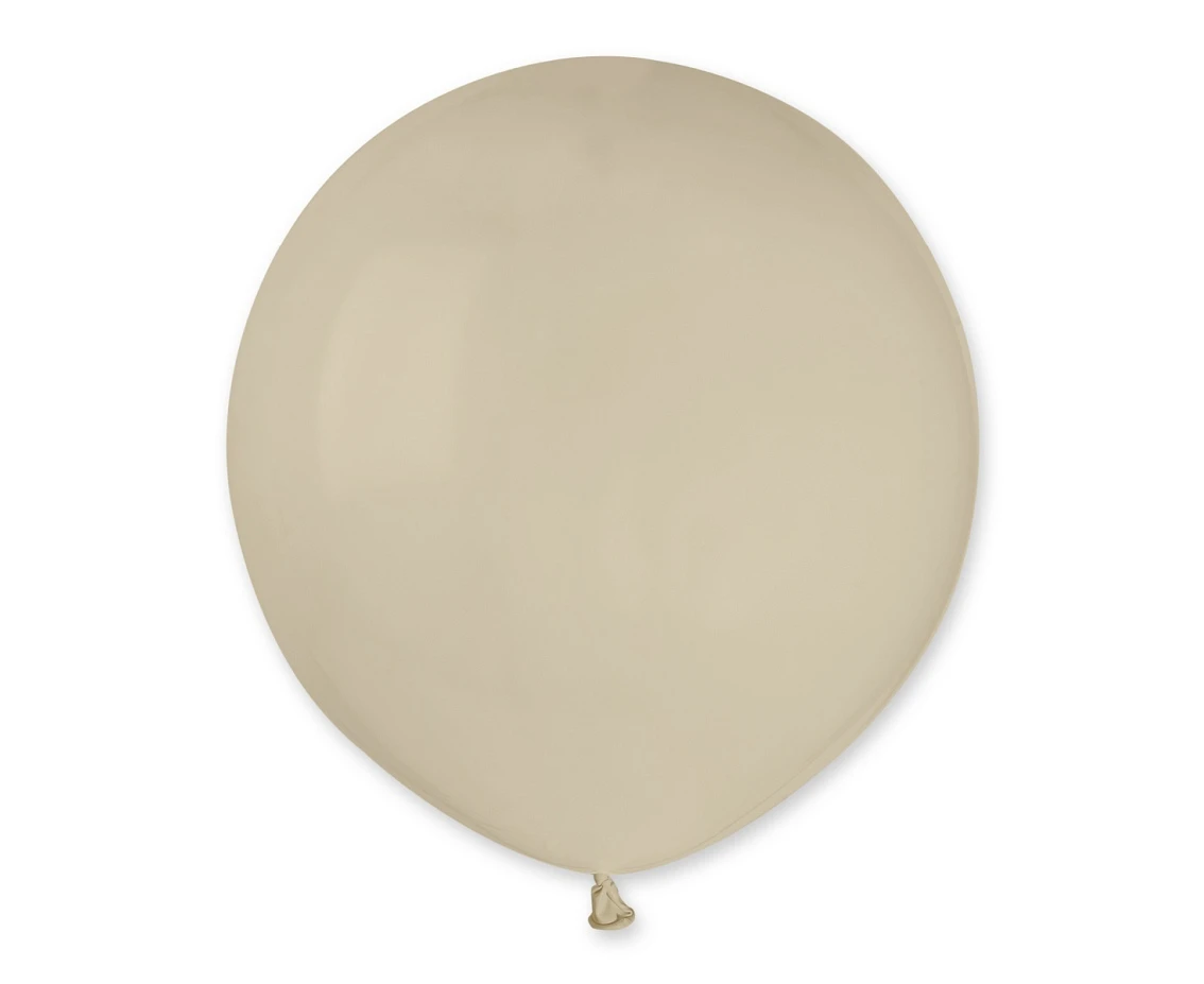 Balony Gemar 19", pastel latte, 25szt.