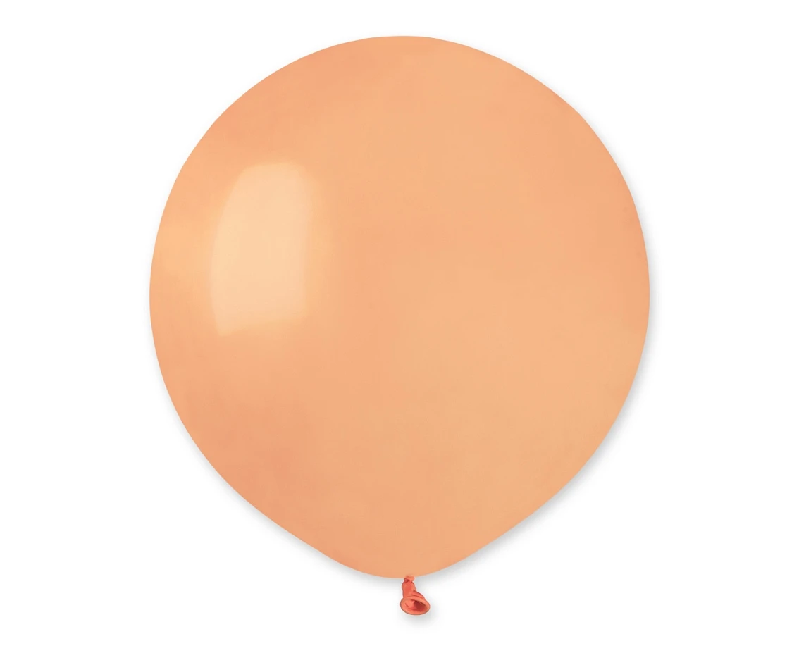 Balony Gemar 19", pastel brzoskwiniowe, 25szt.