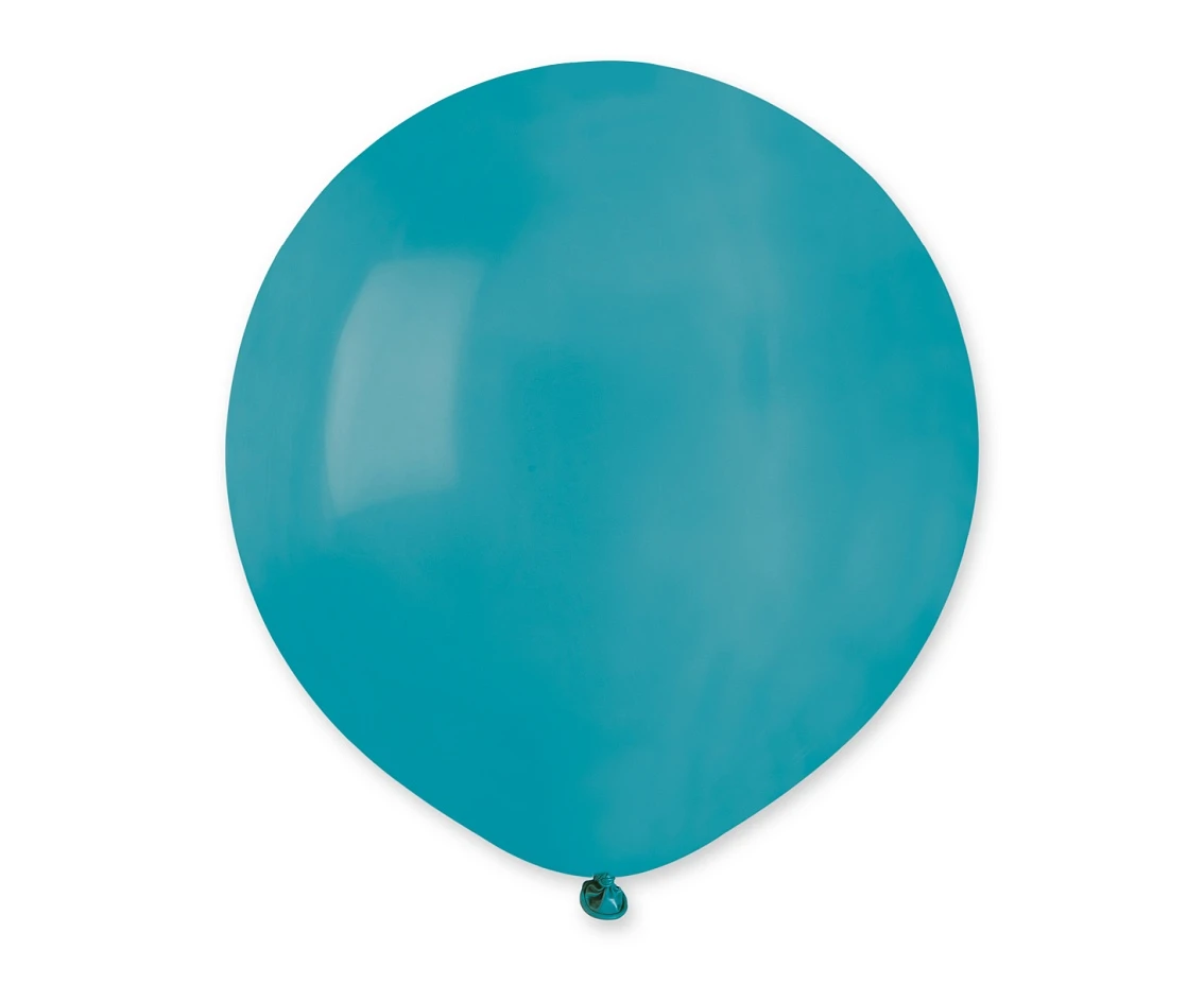 Balony Gemar 19", pastel turkusowoniebieskie, 25szt. KK