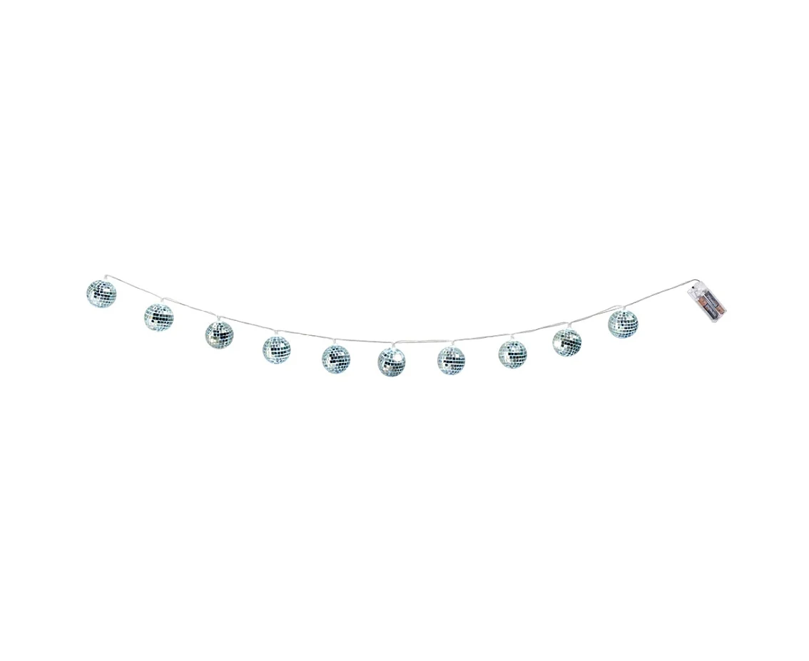 Przewód oświetleniowy LED, kule Disco 140 cm