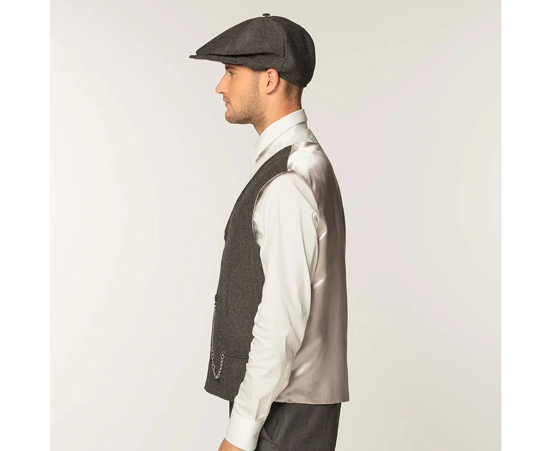 Zestaw dla dorosłych Brytyjczyk (beret, kamizelka), rozm. M/L