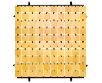 Panel dekoracyjny złoty, czarne tło typ B, 30x30 cm/ 100 kwadratów KK