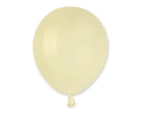 Balony Gemar 5", pastel maślane, 100szt.