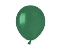 Balony Gemar 5", pastel szmaragdowe zielone (butelkowe), 100szt.