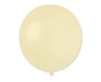 Balony Gemar 19", pastel maślane, 25szt.