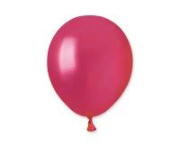 Balony Gemar 5", metalik czerwone, 100szt. KK