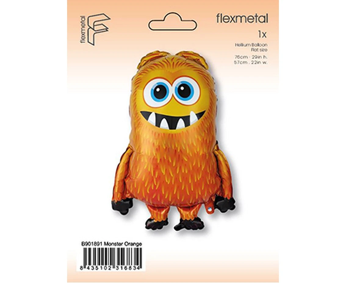 Balon foliowy 24" FX - Monster Orange (opak. papierowe), pakowany