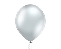Balony Belbal 17", B150-601, (glossy silver) glossy srebrne, 25szt.