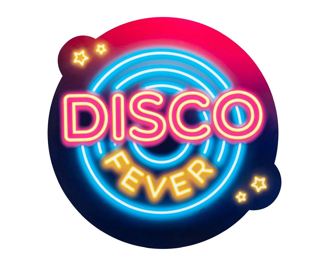 Dekoracja Disco Fever, 29 x 30 cm