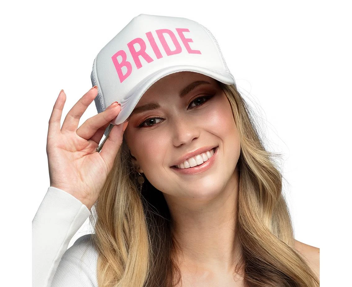 Czapka z daszkiem Bride, biała KK