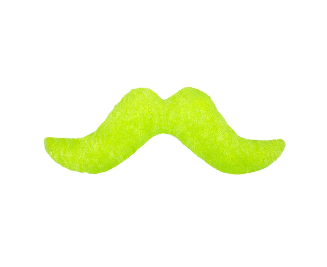 Wąsy neonowe, 5 szt.