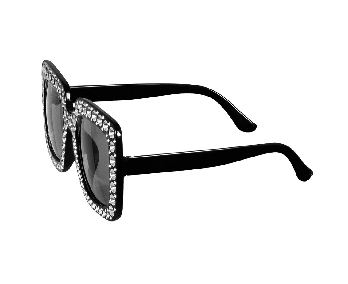 Okulary Party Bling, czarne