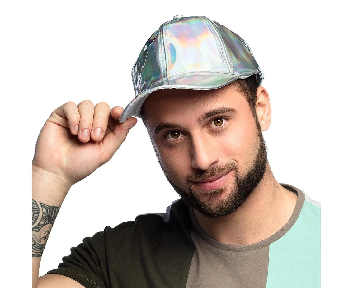 Czapka z daszkiem, holograficzna