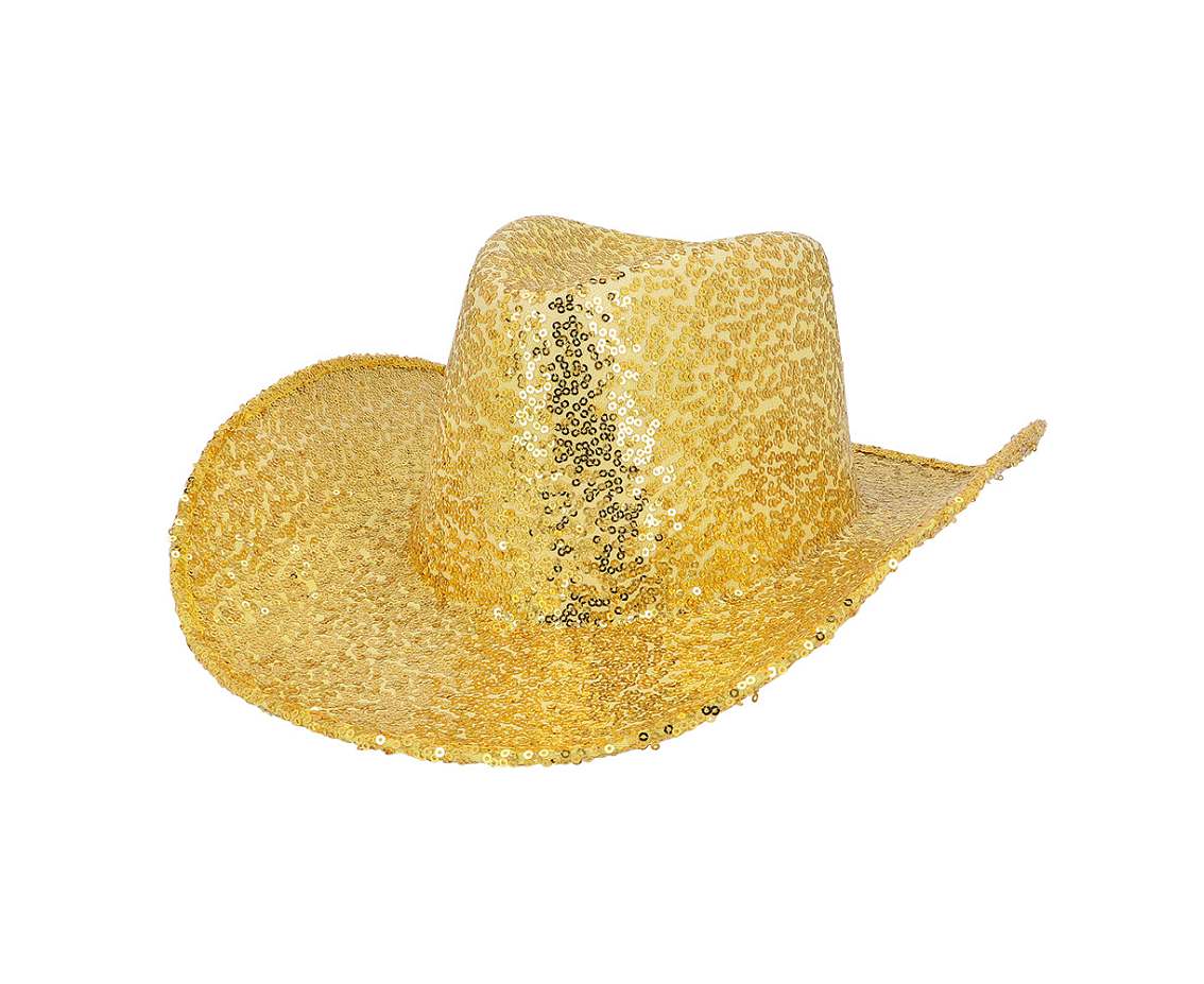 Kapelusz Rodeo, złoty