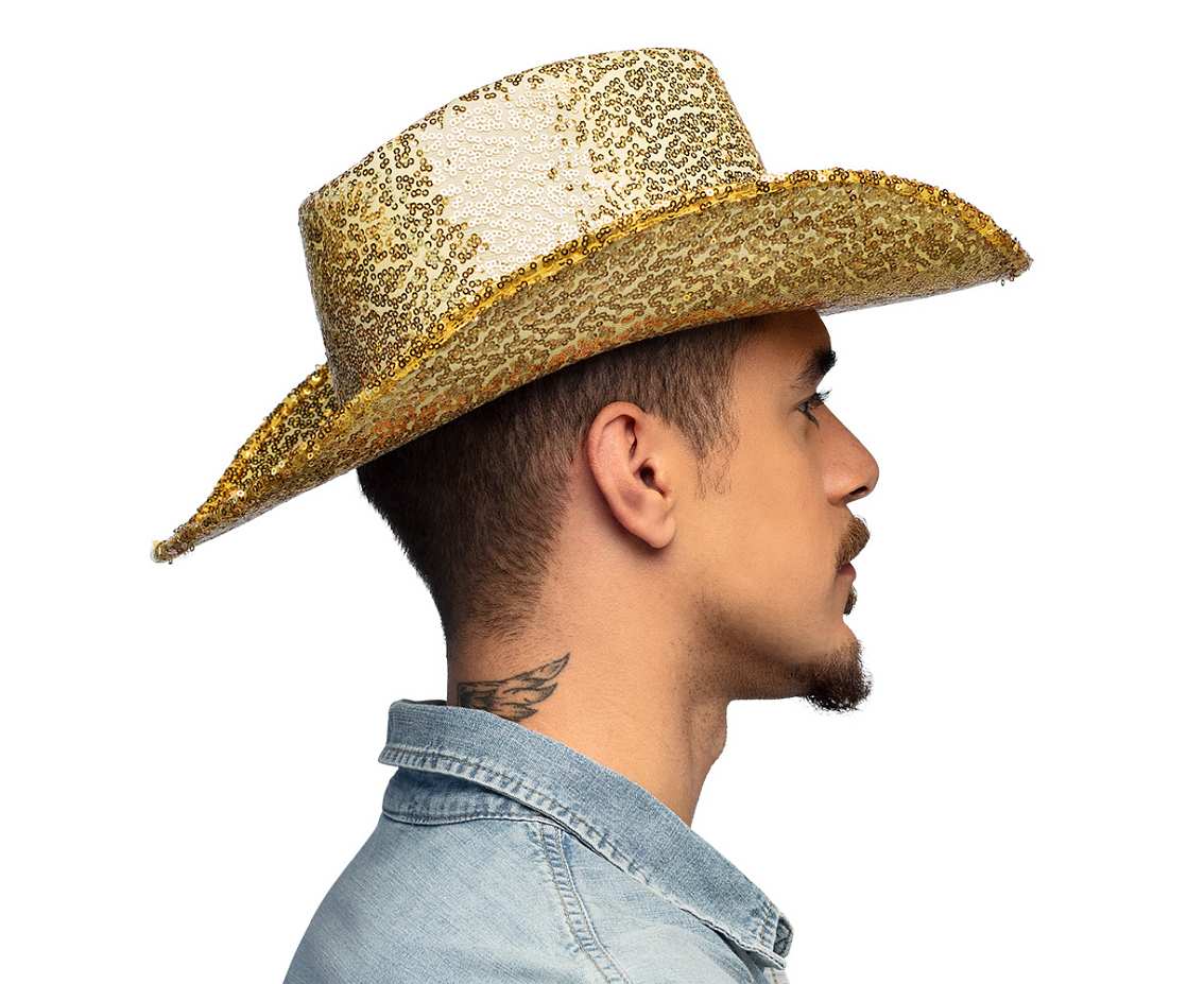 Kapelusz Rodeo, złoty