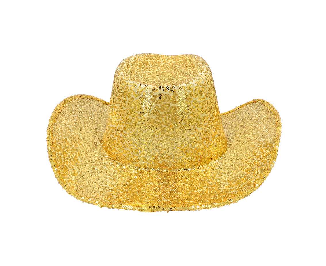 Kapelusz Rodeo, złoty