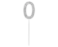 Piker diamentowy na tort 0, 2,5 x 10, 5 cm KK.