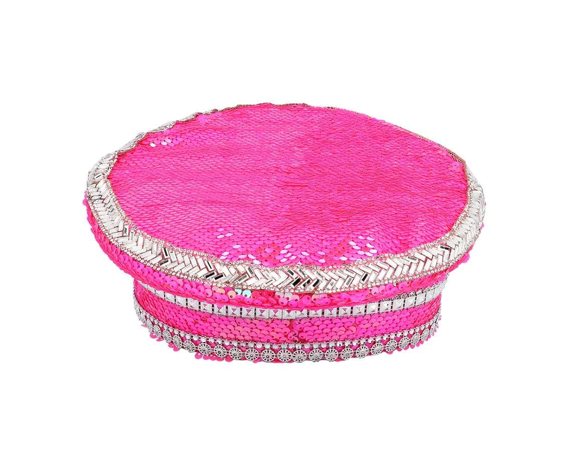 Czapka Pink, błyszcząca