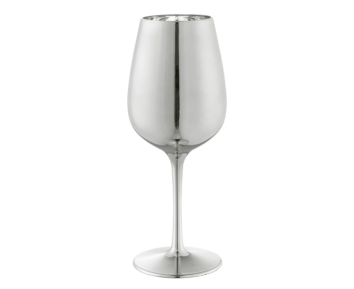 Kubek Glamour, srebrny , 450 ml
