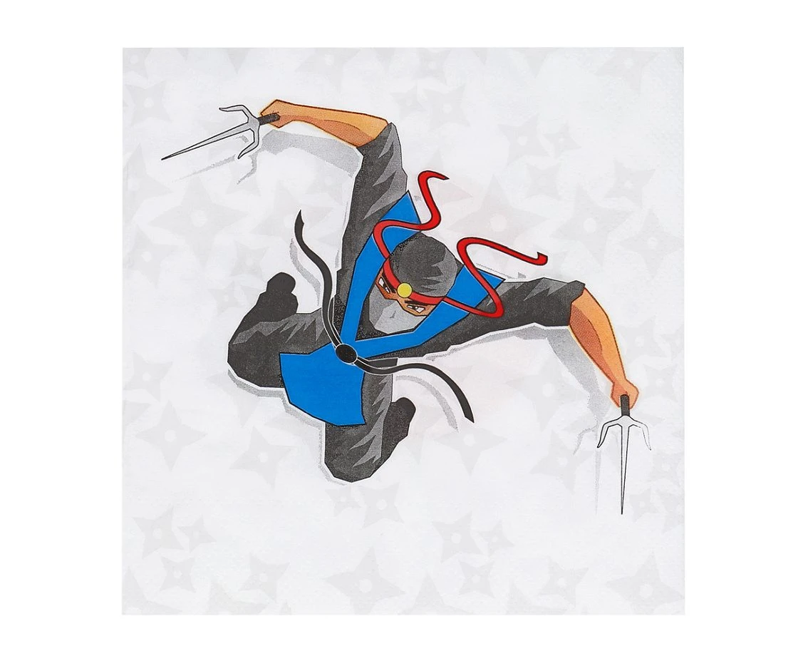 Serwetki papierowe Ninja, 33 x 33 cm, 20 szt.