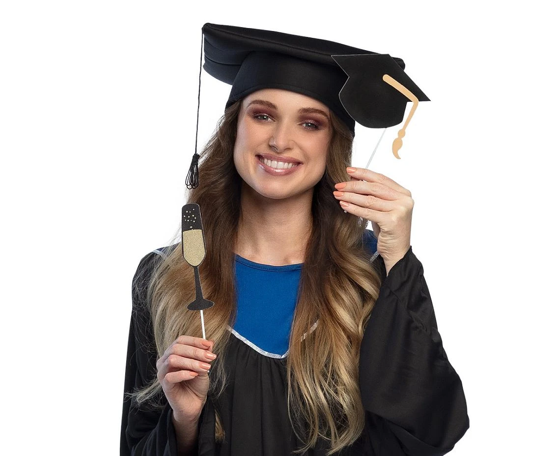 Rekwizyty do zdjęć Graduation, 10 szt.