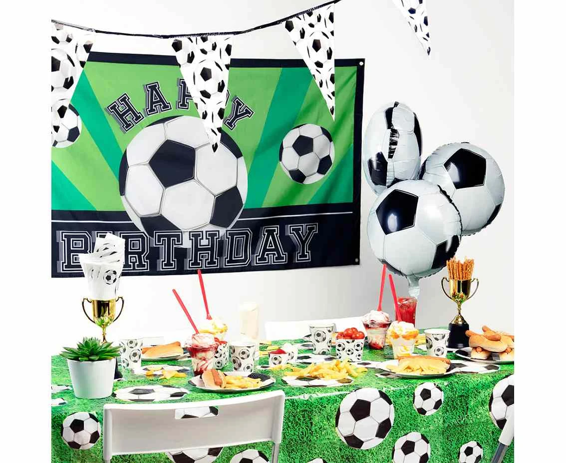 Girlanda flagi Football, 30 x 20 cm, 6m.