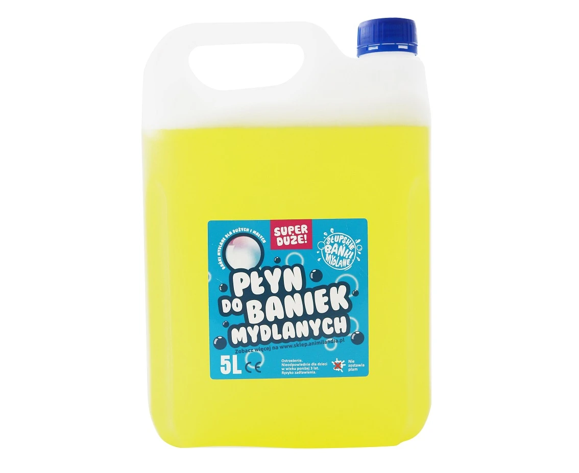 Płyn do dużych baniek mydlanych Słupskie Bańki, 5l