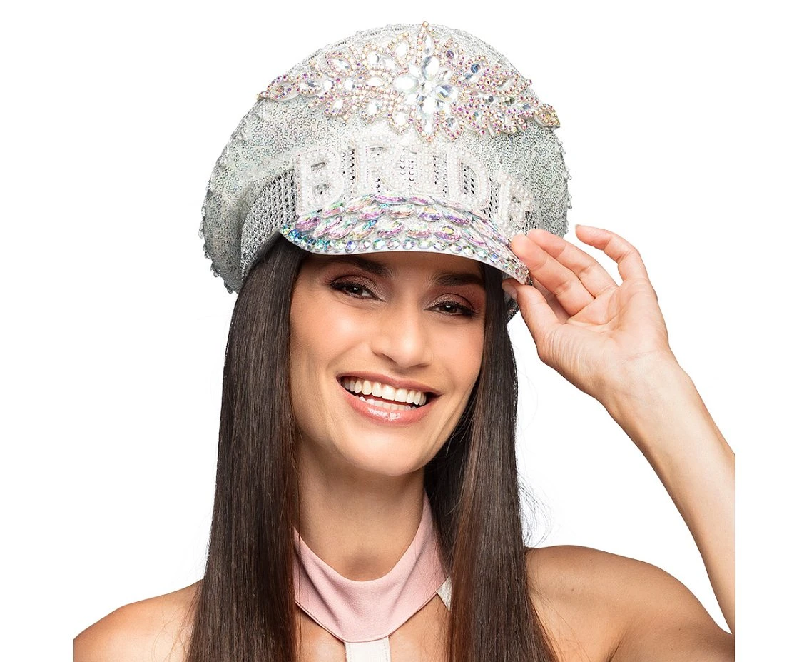 Czapka "Bride" błyszcząca