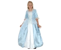 Zestaw dla dzieci Królewna Deluxe (sukienka, usztywniona halka), rozm.130/140 cm