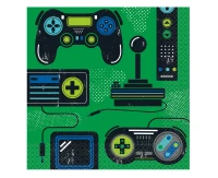 Serwetki papierowe GAMER, 16 szt.