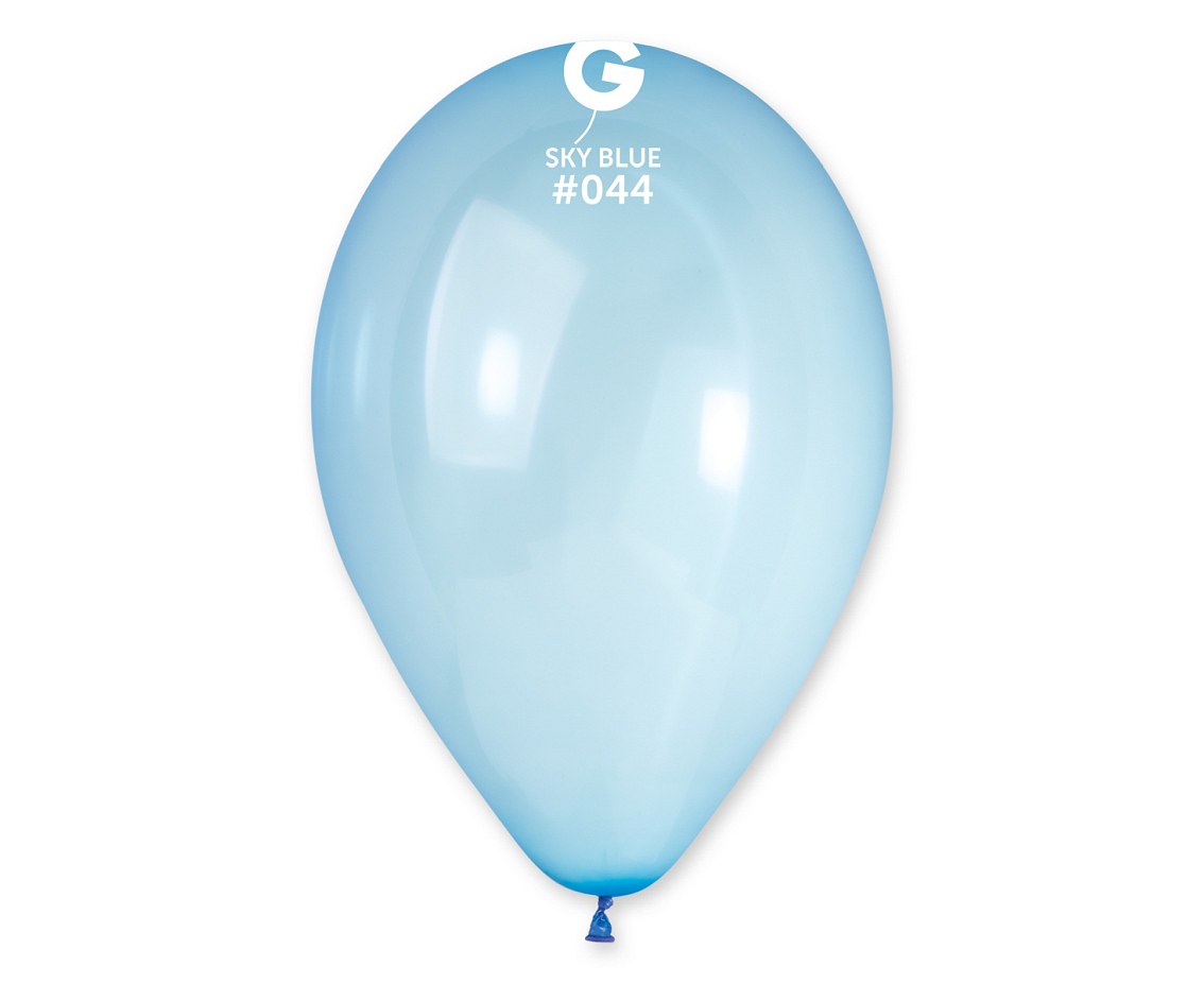 Balony Gemar 10", crystal mix, 100szt.