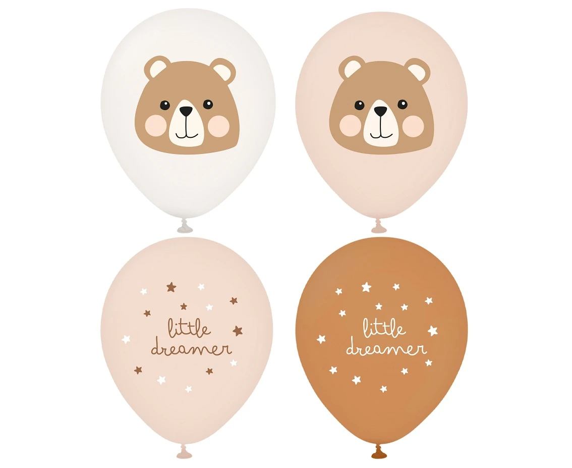 Balony Gemar 12", pastel premium hel dreamer (misio), 5szt.