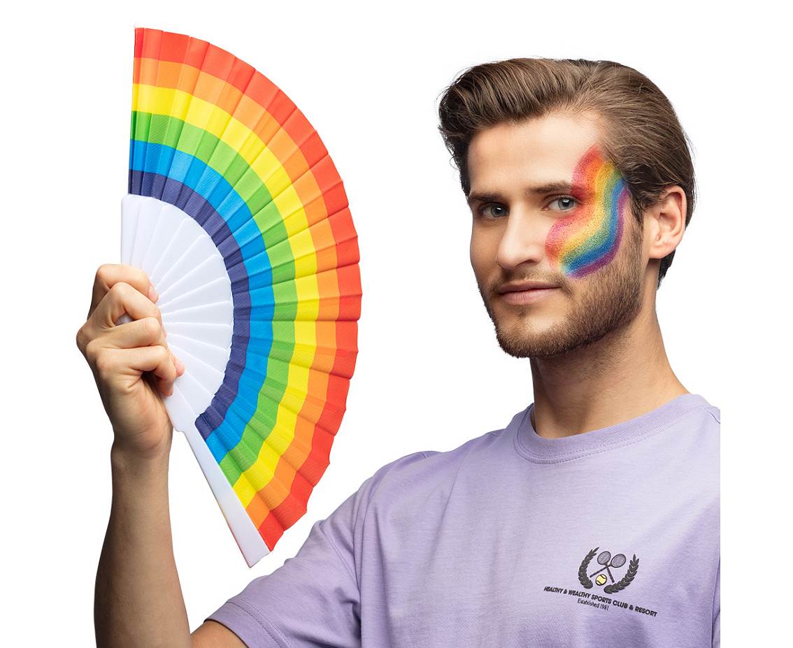 Wachlarz Rainbow 23 cm