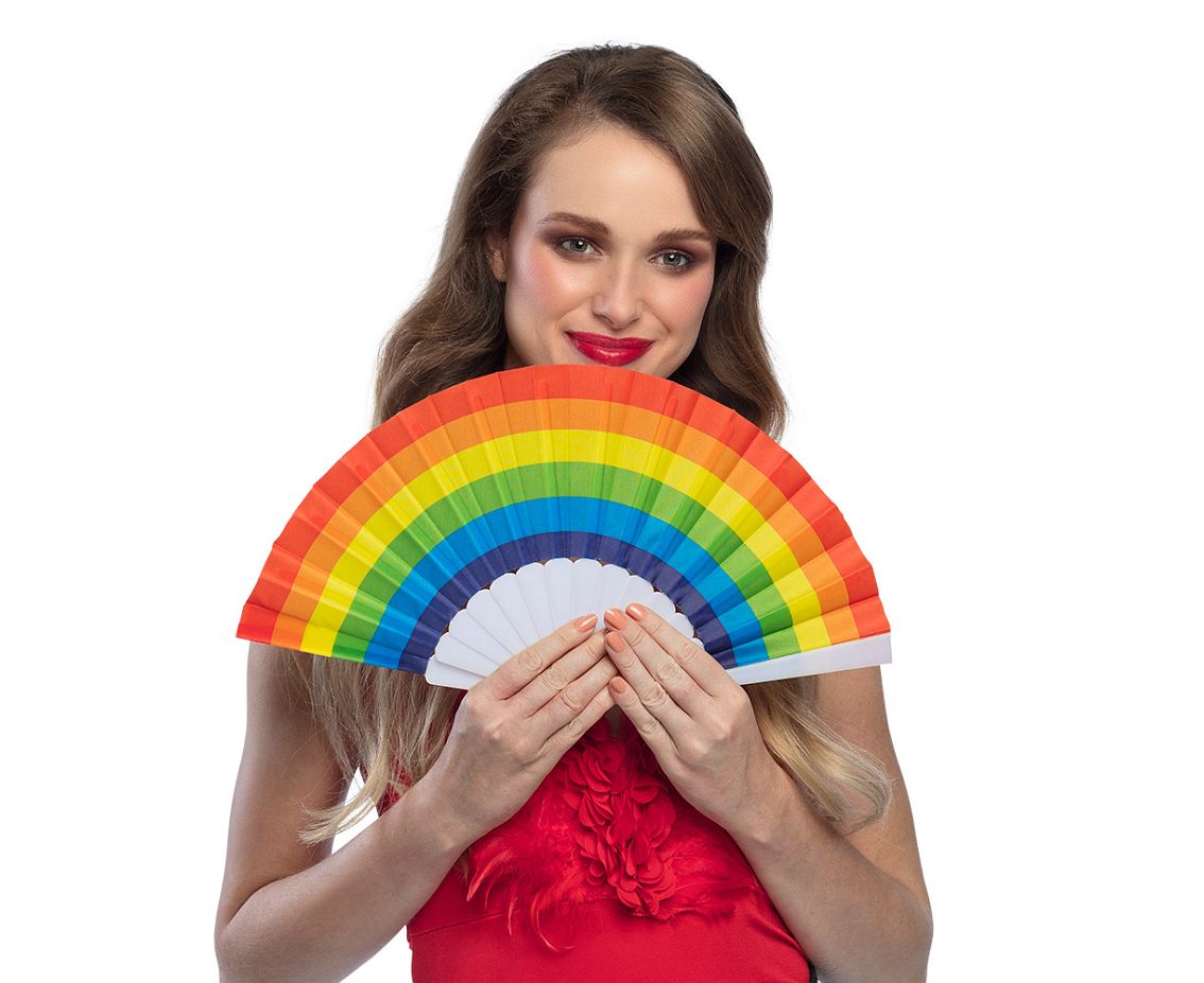 Wachlarz Rainbow 23 cm
